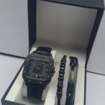 Black men's watch