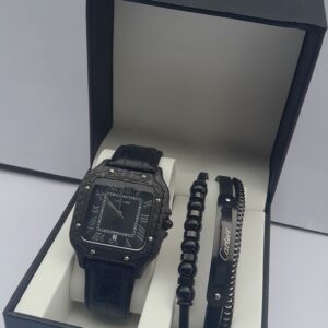 Black men's watch