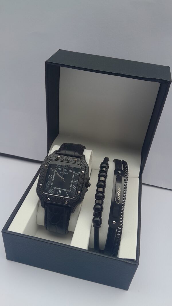 Black men's watch