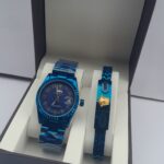 Deep Blue Men's Watch Set