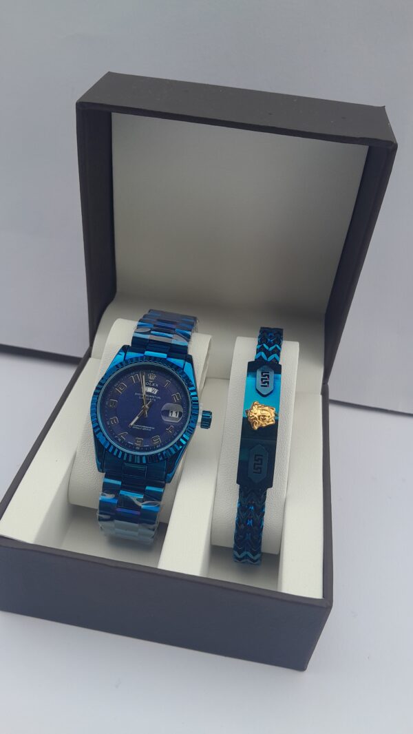 Deep Blue Men's Watch Set