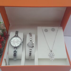 3 in 1 Silver Jewelry Set