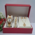 Classic Gold Ladies Jewelry Set