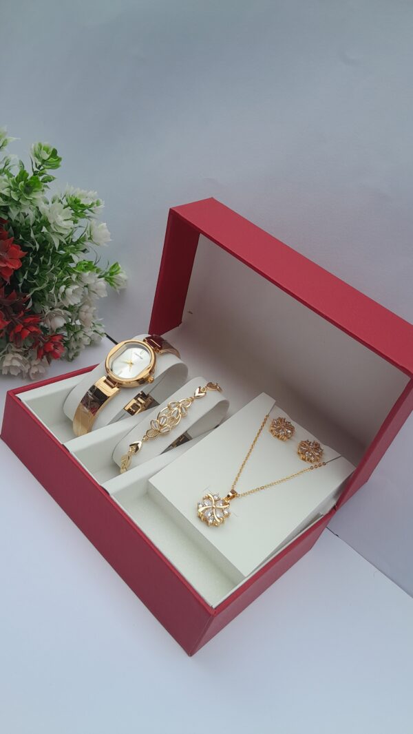 Luxury All Gold Jewelry Set