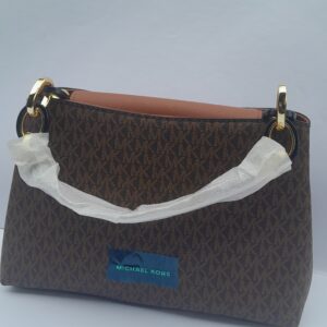 Artistic Charm Brown Ladies Handbag