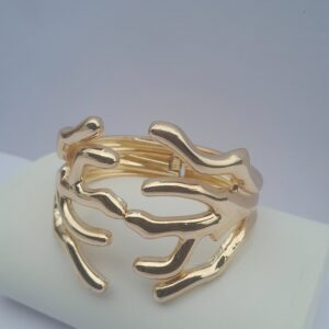 Lumina Gold Bangle