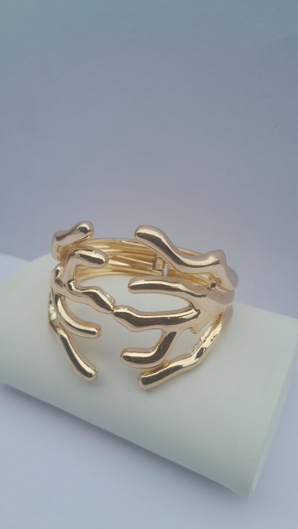 Lumina Gold Bangle