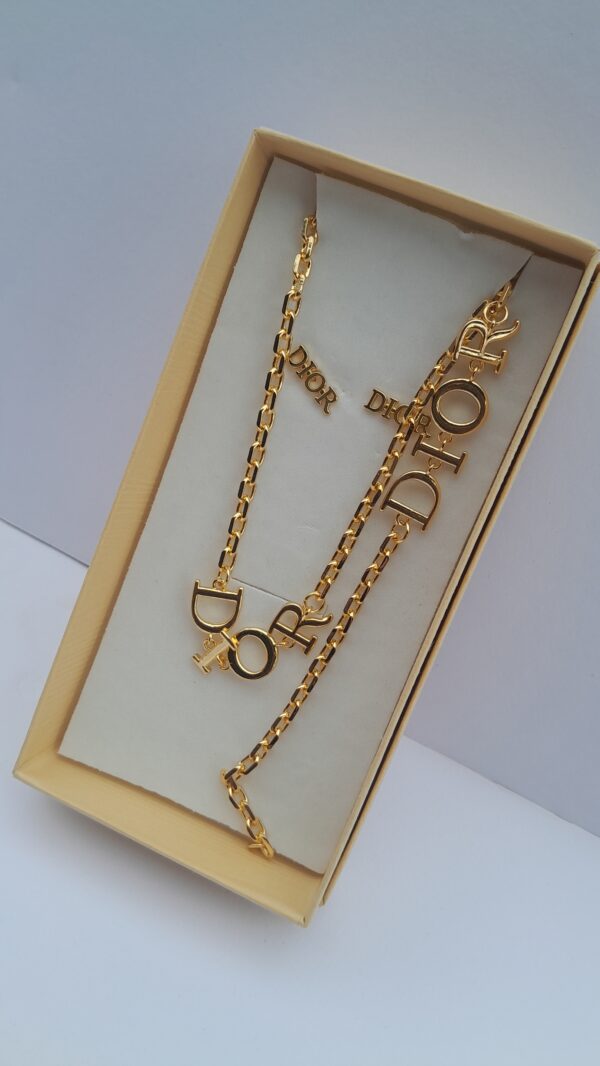 Gold 3in1 Jewelry Set
