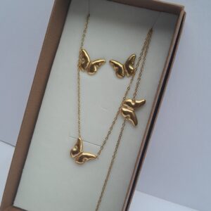 Vintage Gold 3in1 Jewelry Set