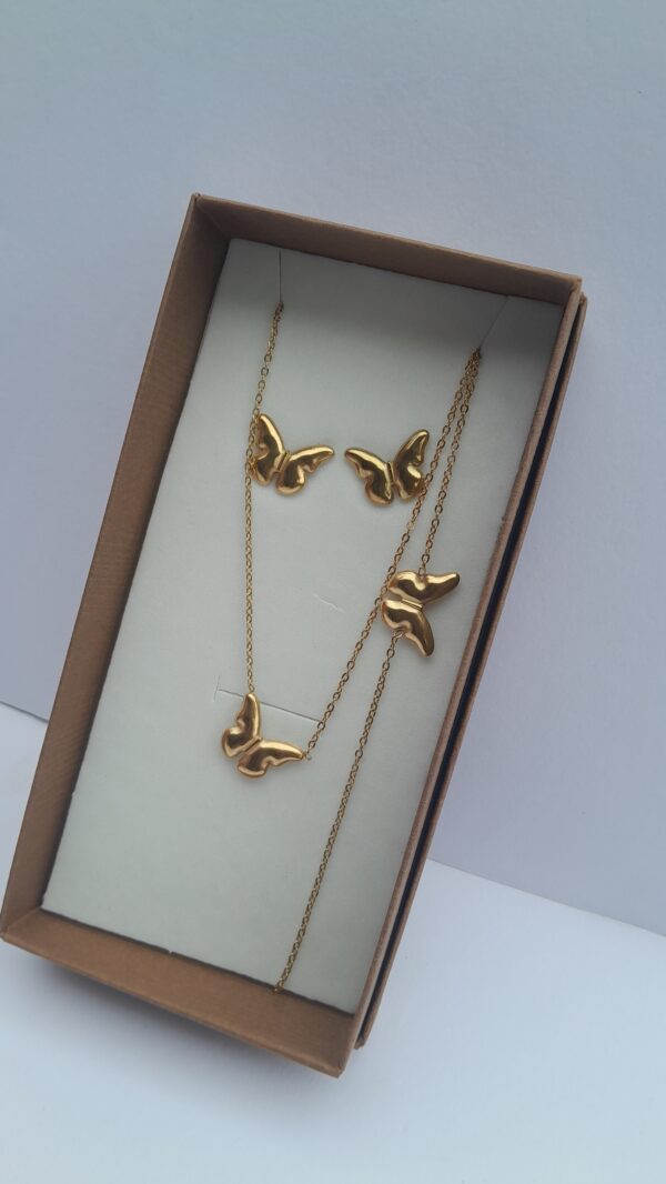 Vintage Gold 3in1 Jewelry Set