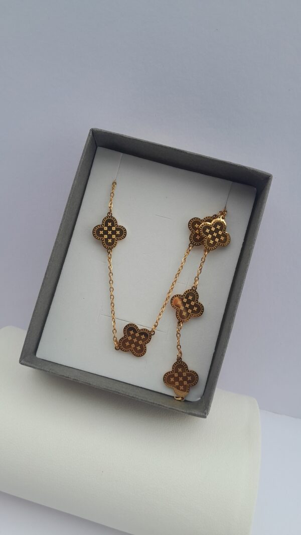 womens gold chain bracelet combo