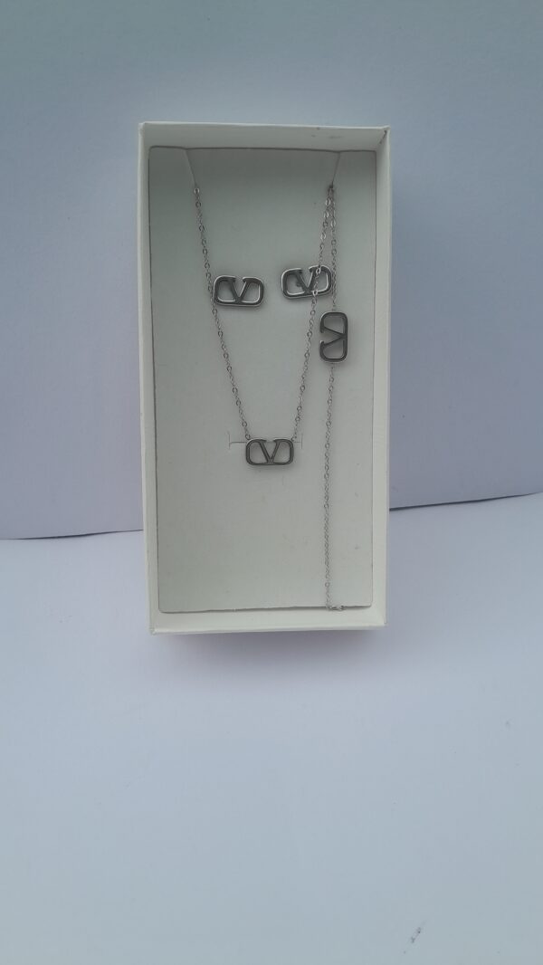 2-in-1 ladies necklace set