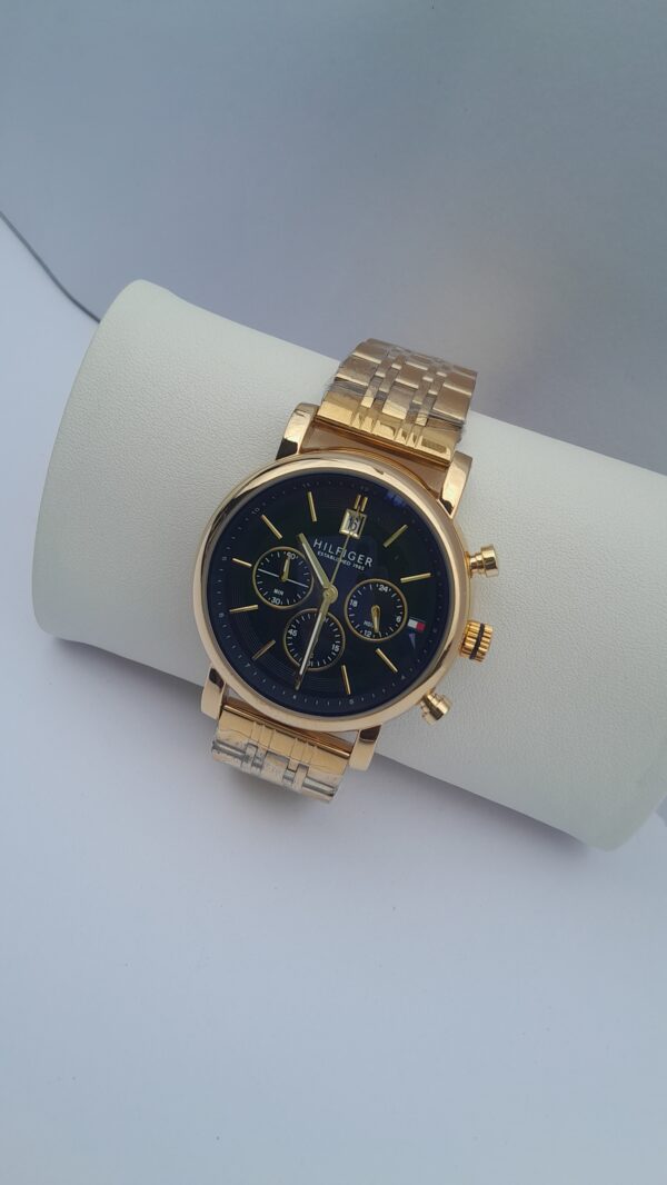 Signature Gold Men’s Digital Watch