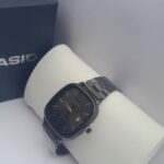 men’s black luxury watch