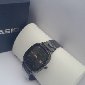 men’s black luxury watch