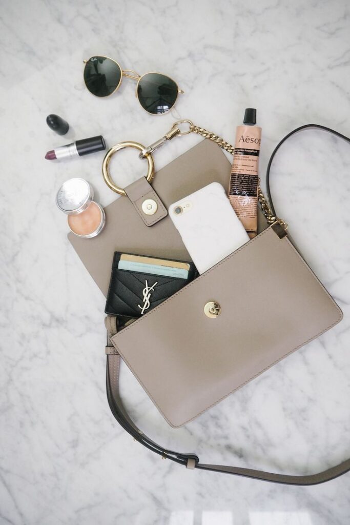 Compact day bag essentials for women in Ghana