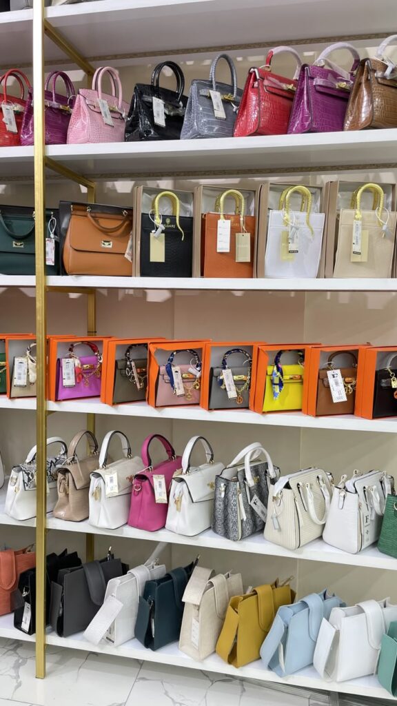 Nansey Emporium handbag collection Accra Ghana