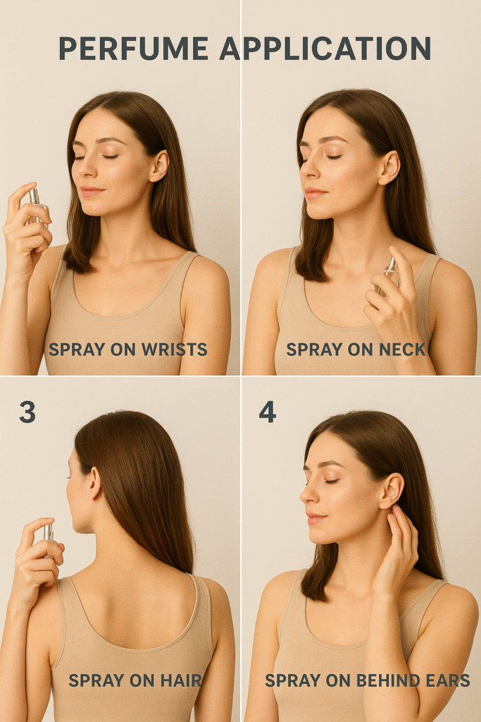 How to apply perfume in Ghana heat for long-lasting fragrance