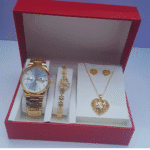 Gold 3 in 1 Ladies Set