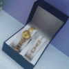 Golden Radiance Ladies 2-in-1 Jewelry Set