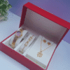 3-in-1 Ladies Gold Jewelry Set Classic