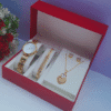 Rose Gold Jewelry Set for Women