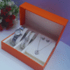 Silver 3 in 1 Ladies Set