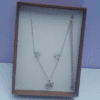 3-in-1 Silver Necklace Set for Ladies