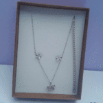 3-in-1 Silver Necklace Set for Ladies
