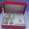 Opulent Dawn Ladies Gold 3-in-1 Jewelry Set
