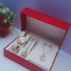 Gold Ladies Jewelry Set