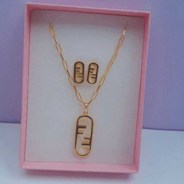 2-in-1 Necklace Set for Ladies