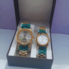 Couple Set Watch Gold Color