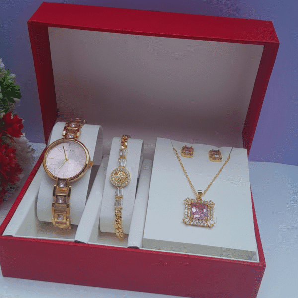 Serene Luxe Ladies 3-in-1 Jewelry Set
