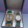 Couple Set Watch Gold Color