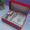 luxury all gold jewelry set