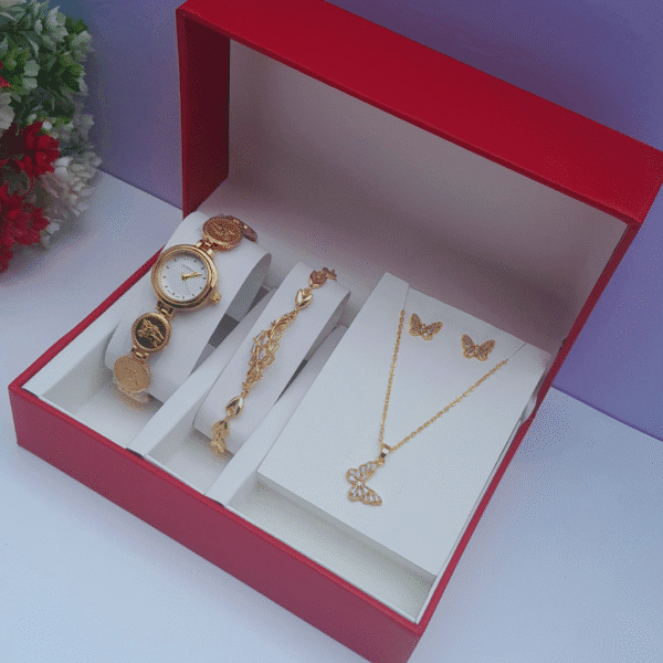 modern gold jewelry set ladies